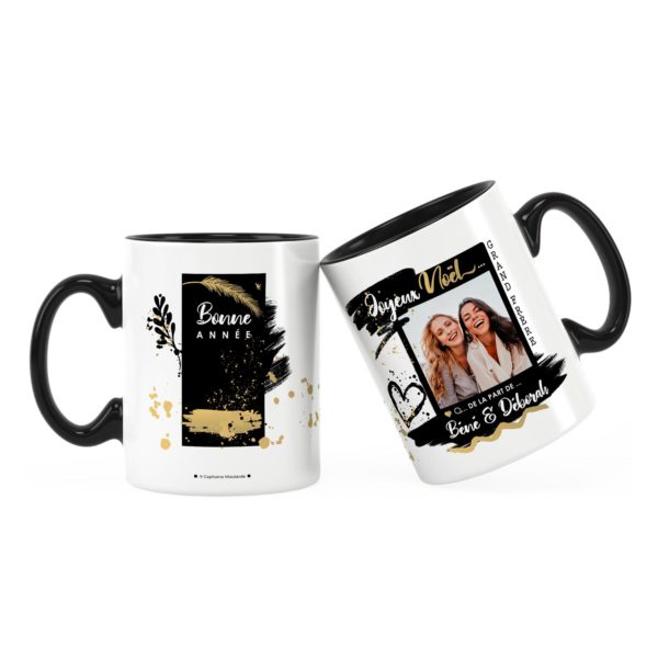 Cadeau grand-frère pour noël | Idée cadeau mug noël avec prénom