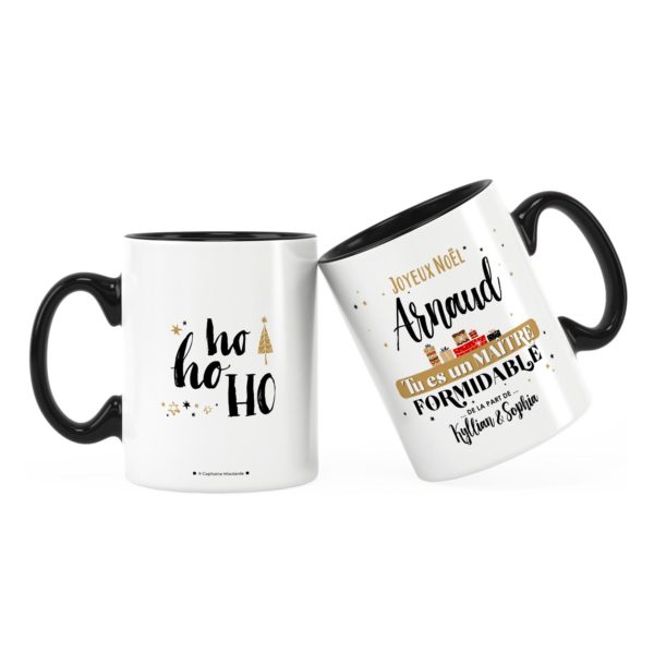 Cadeau noël maître | Idée cadeau mug noël maître formidable