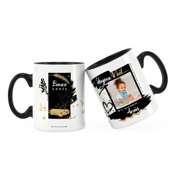 Cadeau maîtresse pour noël | Idée cadeau mug photo et prénom