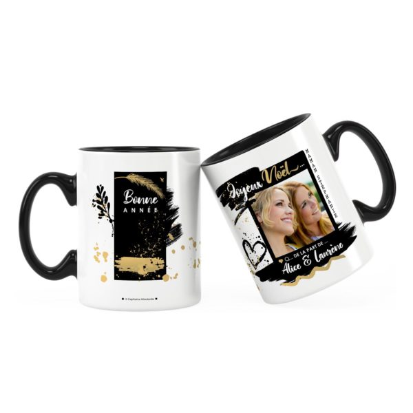 Cadeau maman pour noël | Idée cadeau mug photo et prénom