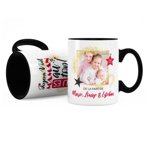 Cadeau maman pour noël | Idée cadeau mug maman au top