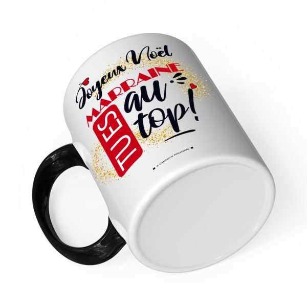 Cadeau marraine pour noël | Idée cadeau mug marraine au top