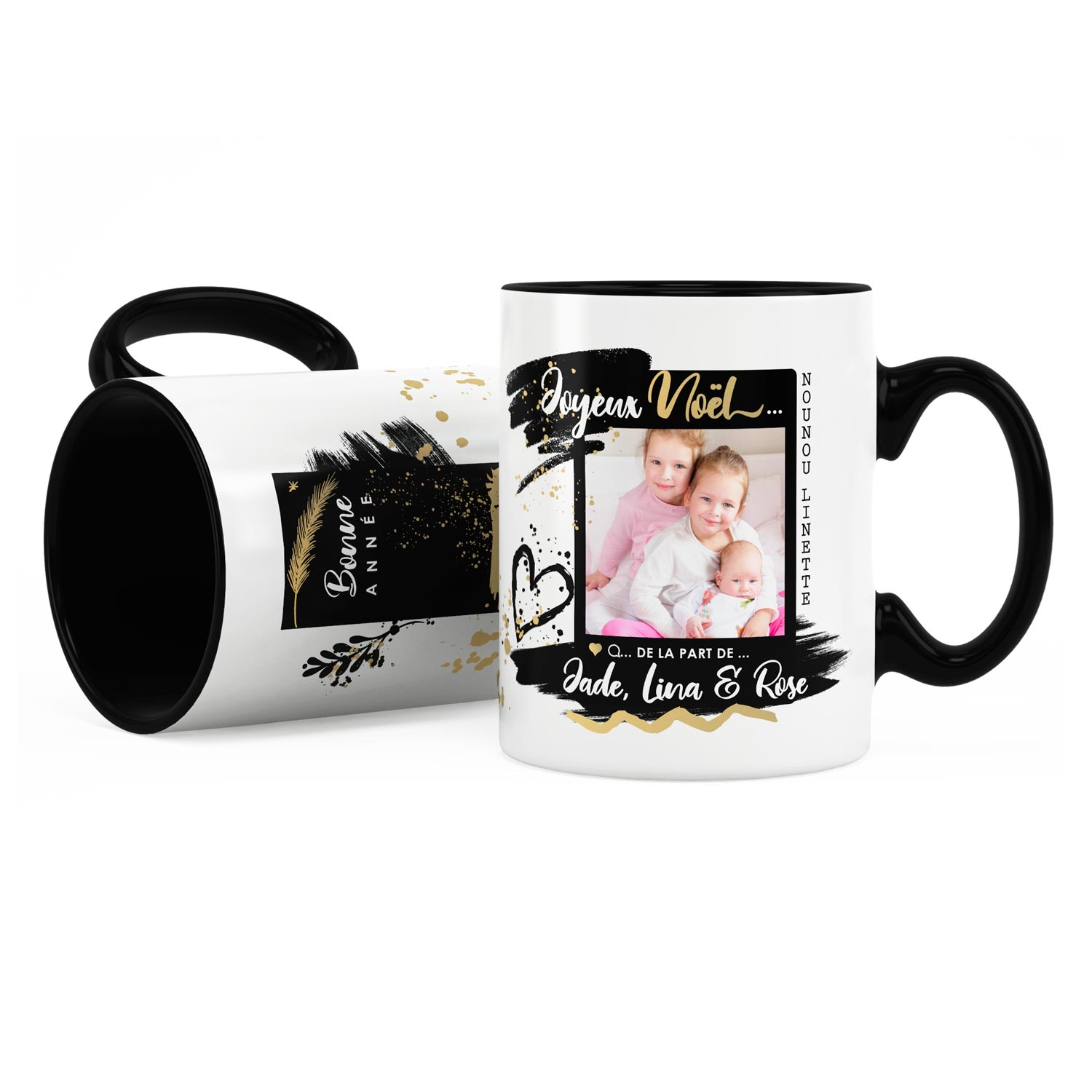 Cadeau nounou - mug personnalisé- collection capsule - pot feutres