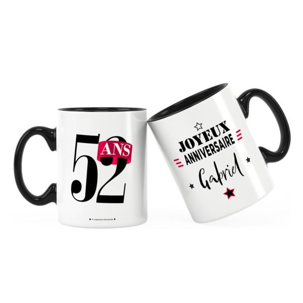 Cadeau d'anniversaire | Idée cadeau mug pour anniversaire