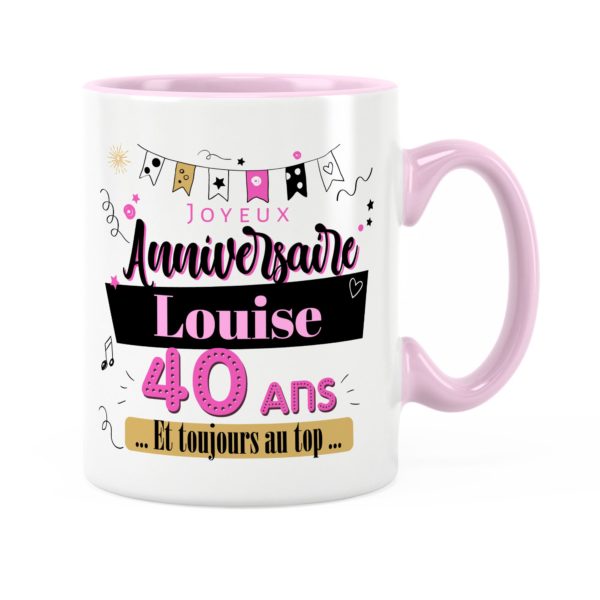 Cadeau anniversaire | Idée cadeau mug anniversaire pour fille