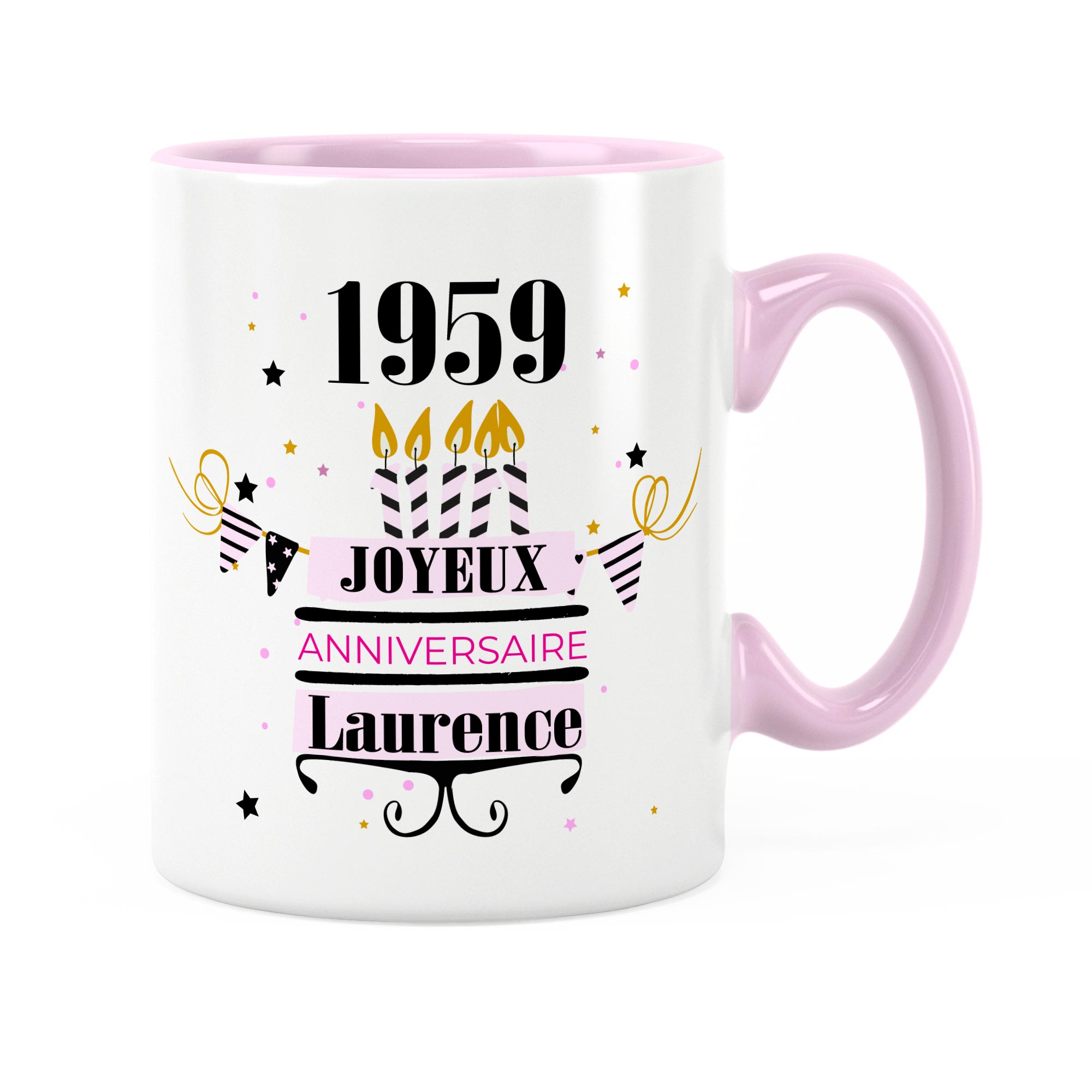 Mug Joyeux Anniversaire Mon Copain/Mon Mari Personnalisé - Cadeau Plus