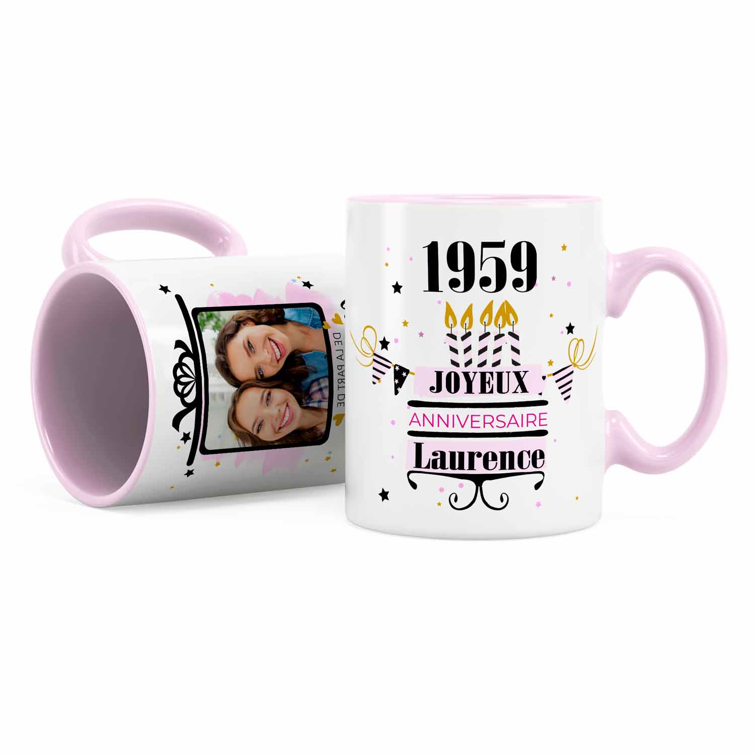 Cadeau d'anniversaire  Idée cadeau mug anniversaire fille