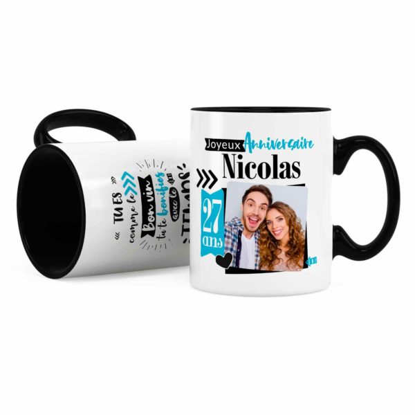 mug personnalisé anniversaire