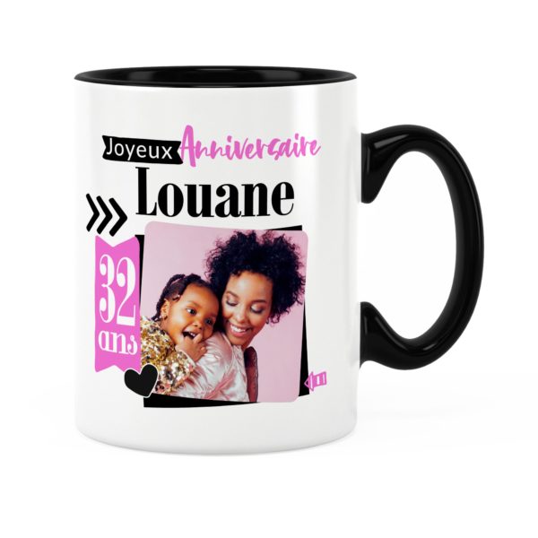 Cadeau d'anniversaire | Idée cadeau mug anniversaire fille