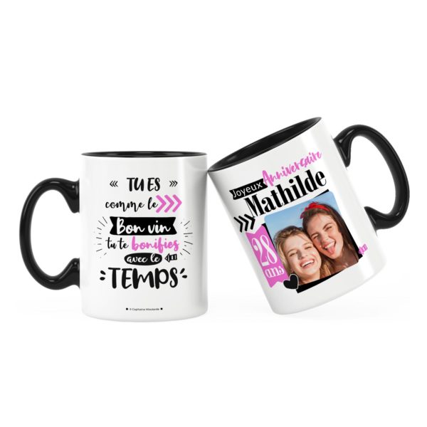 Cadeau d'anniversaire | Idée cadeau mug anniversaire fille