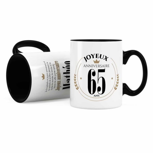 Cadeau d'anniversaire | Idée cadeau de mug anniversaire