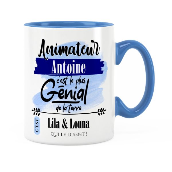 Cadeau animateur | Idée cadeau de mug animateur génial