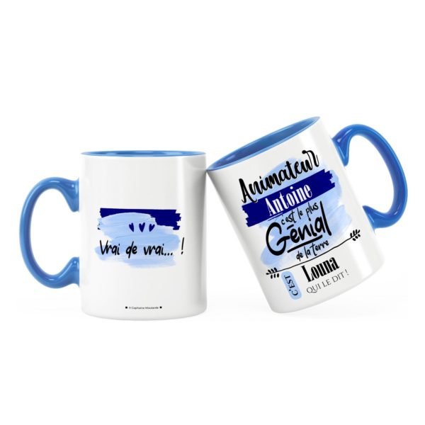 Cadeau animateur | Idée cadeau de mug animateur génial