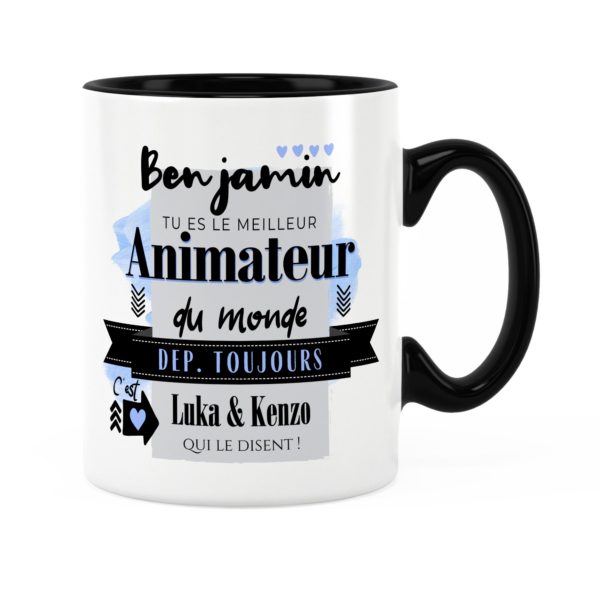 Cadeau pour animateur | Idée cadeau mug meilleur animateur