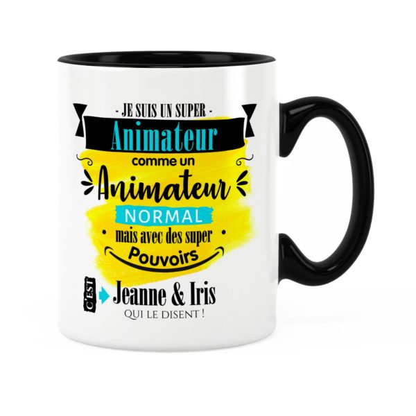 Cadeau pour animateur | Idée cadeau mug super animateur