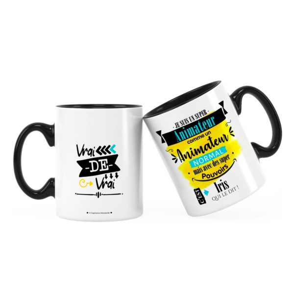 Cadeau pour animateur | Idée cadeau mug super animateur