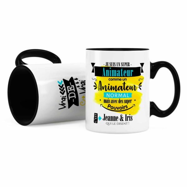 Cadeau pour animateur | Idée cadeau mug super animateur