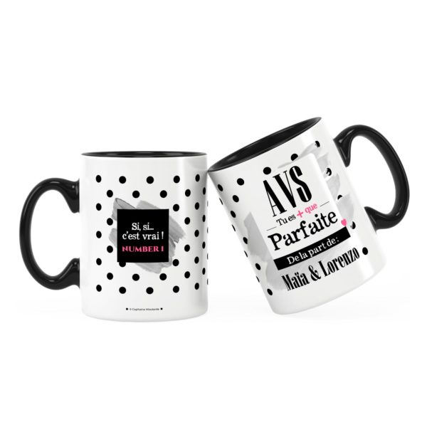 Cadeau pour avs | Idée cadeau de mug pour une avs parfaite