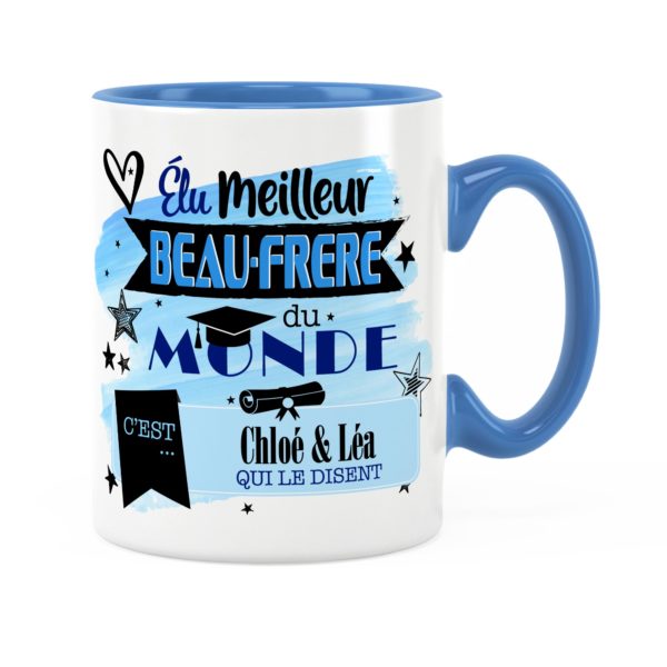 Cadeau beau-frère | Idée cadeau de mug meilleur beau-frère