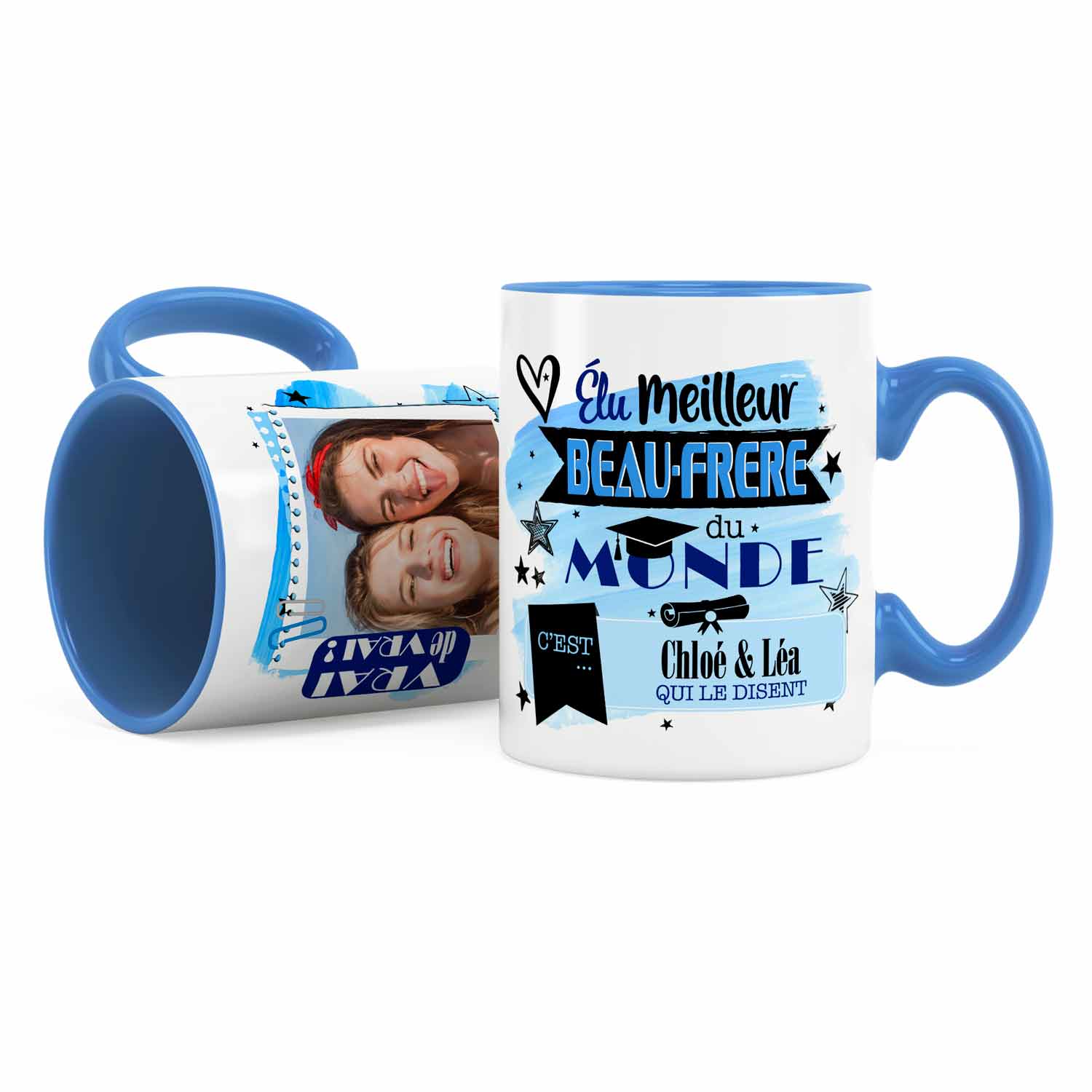 Cadeau beau-frère  Idée cadeau mug de noël avec prénom