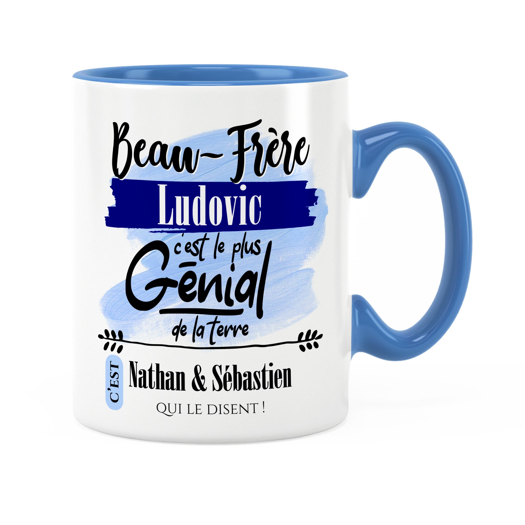 Cadeau beau-frère  Idée cadeau de mug beau-frère génial