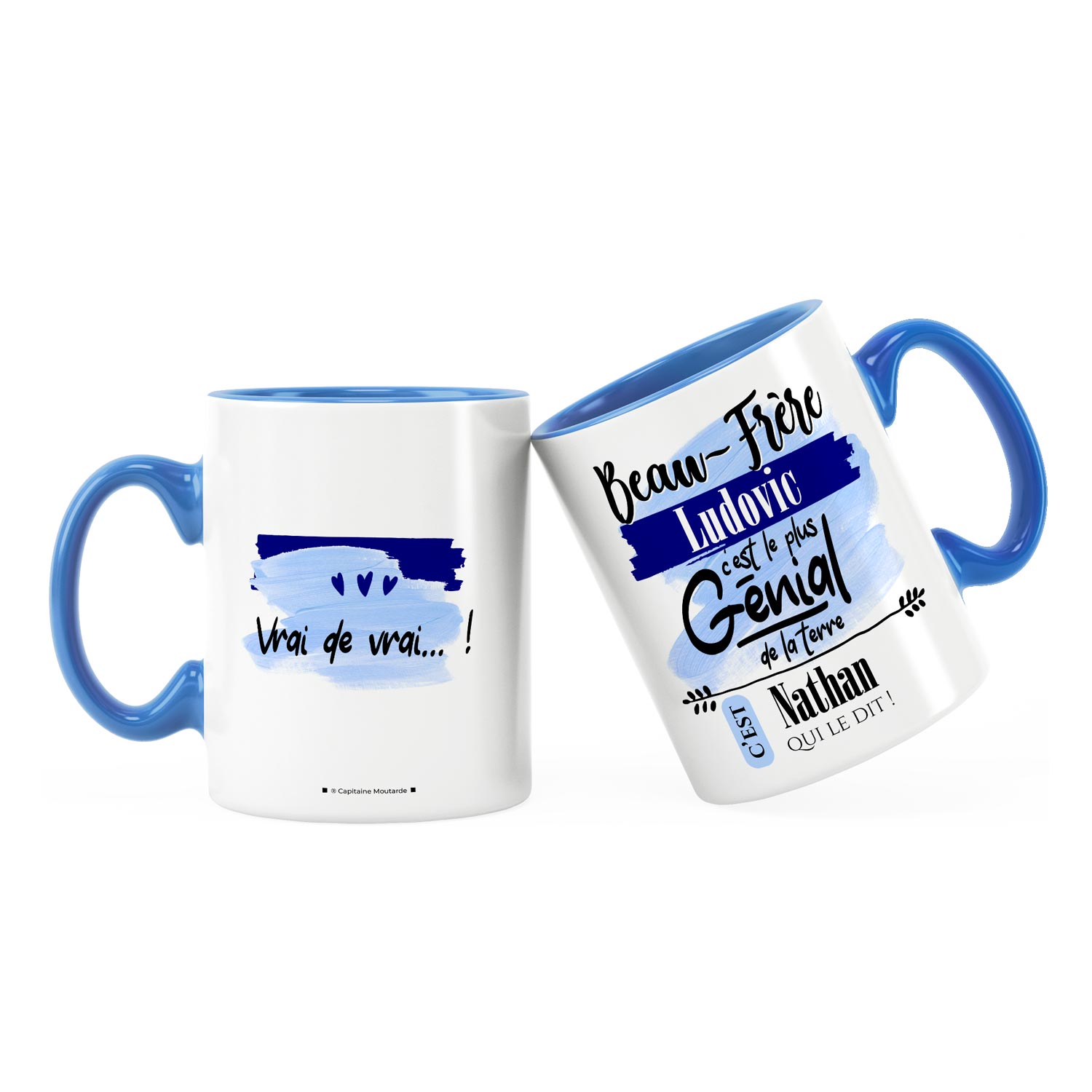 Cadeau beau-père  Idée cadeau mug prénom beau-père en or