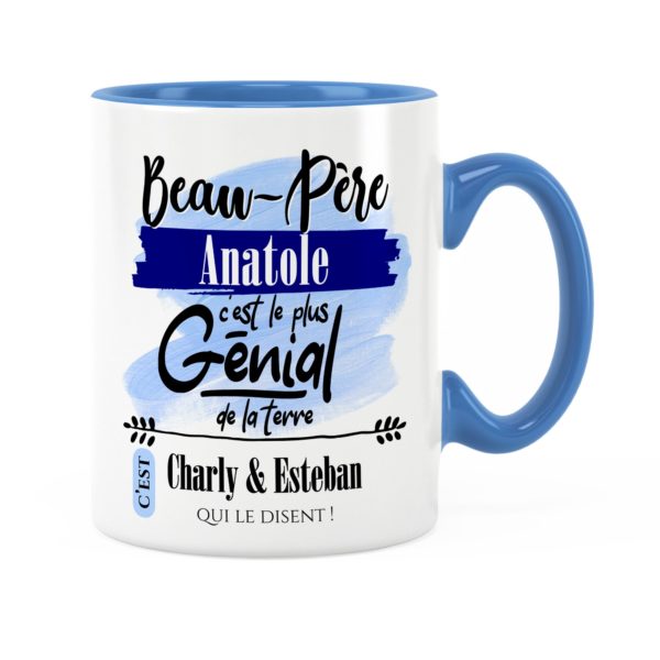 Cadeau beau-père | Idée cadeau de mug beau-père génial