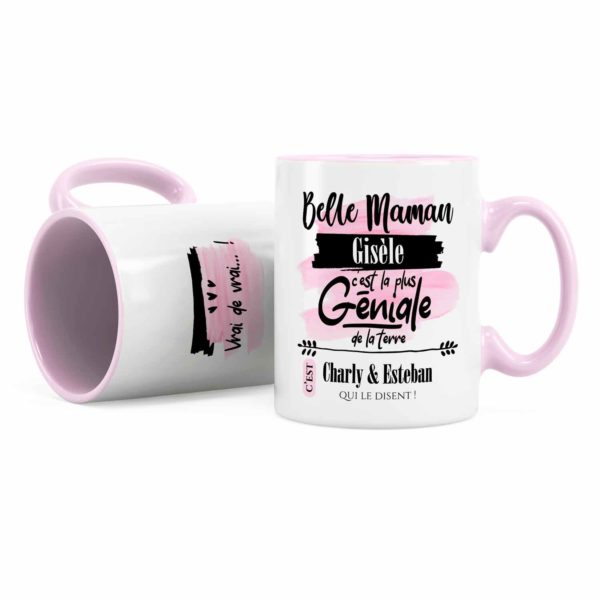 Cadeau belle-mère | Idée cadeau mug prénom belle-mère géniale