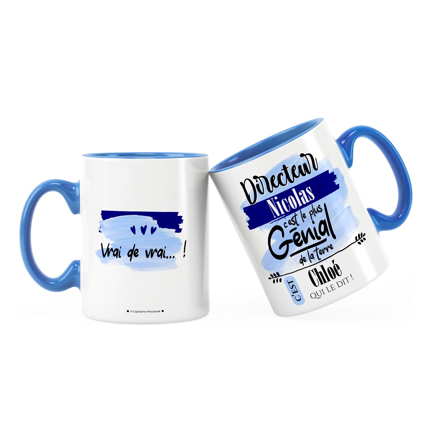 Mug cadeau personnalisé Génial parrain cadeau parrain cadeau Baptême super  parrain demande parrain -  France