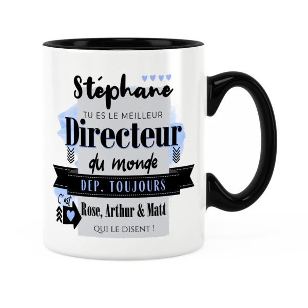 Cadeau pour directeur | Idée cadeau mug meilleur directeur