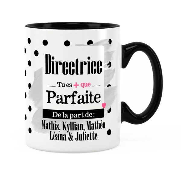 Cadeau directrice | Idée cadeau mug pour directrice parfaite