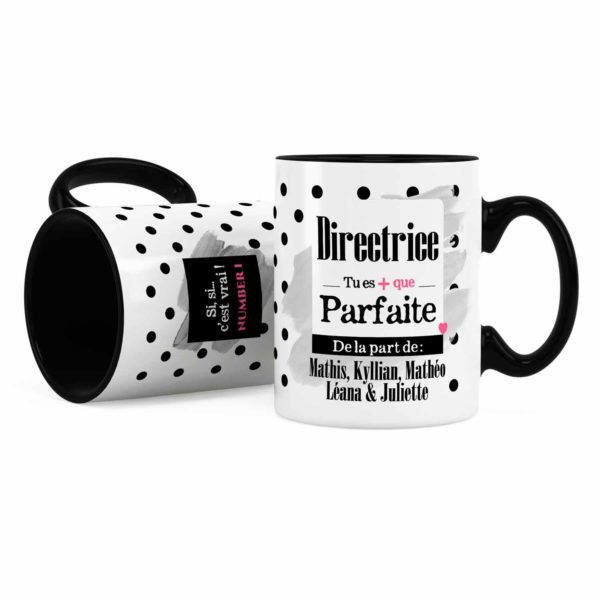 Cadeau directrice | Idée cadeau mug pour directrice parfaite