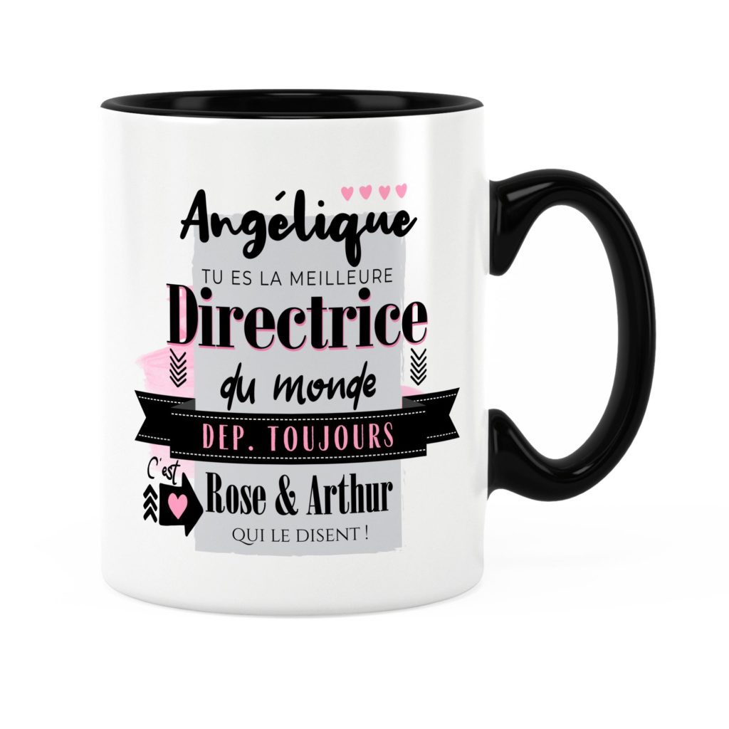 T-shirt Humouristique "Merci Directrice" – Cadeau Drôle Pour Une Femme Dirigeante