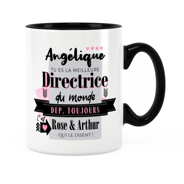 Cadeau directrice | Idée cadeau de mug meilleure directrice