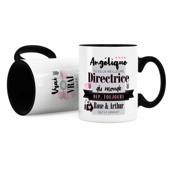 Cadeau directrice | Idée cadeau de mug meilleure directrice