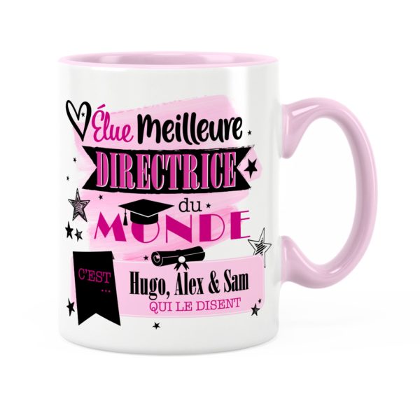 Cadeau pour directrice | Idée cadeau mug meilleure directrice