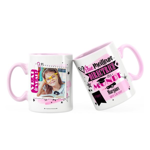 Cadeau pour directrice | Idée cadeau mug meilleure directrice