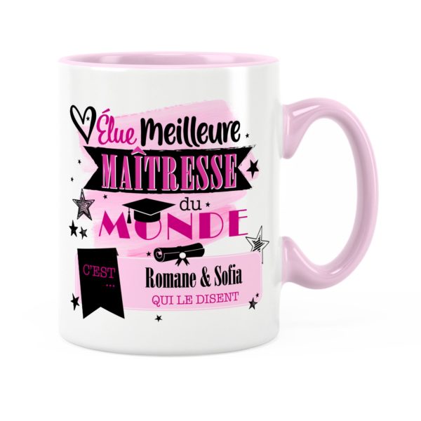 Cadeau maîtresse | Idée cadeau de mug meilleure maîtresse