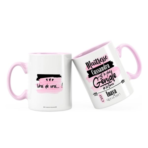 Cadeau maîtresse | Idée cadeau mug maîtresse trop géniale