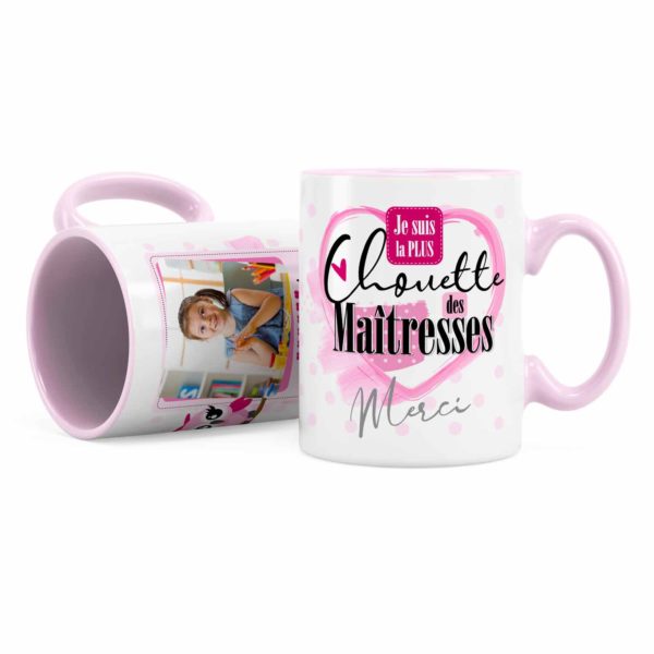 Cadeau maîtresse | Idée cadeau mug chouette des maîtresses