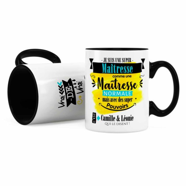 Cadeau maîtresse | Idée cadeau mug pour une super maîtresse