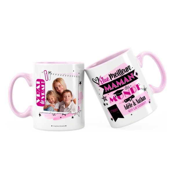 Cadeau maman | Idée cadeau mug meilleure maman du monde