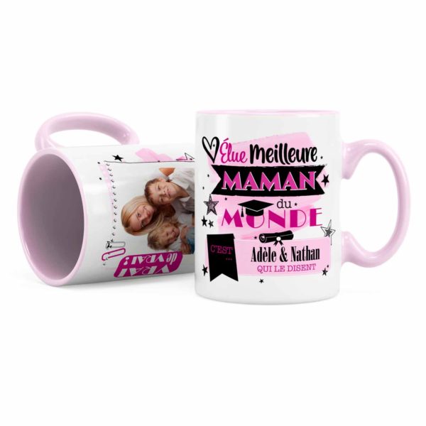 Cadeau maman | Idée cadeau mug meilleure maman du monde