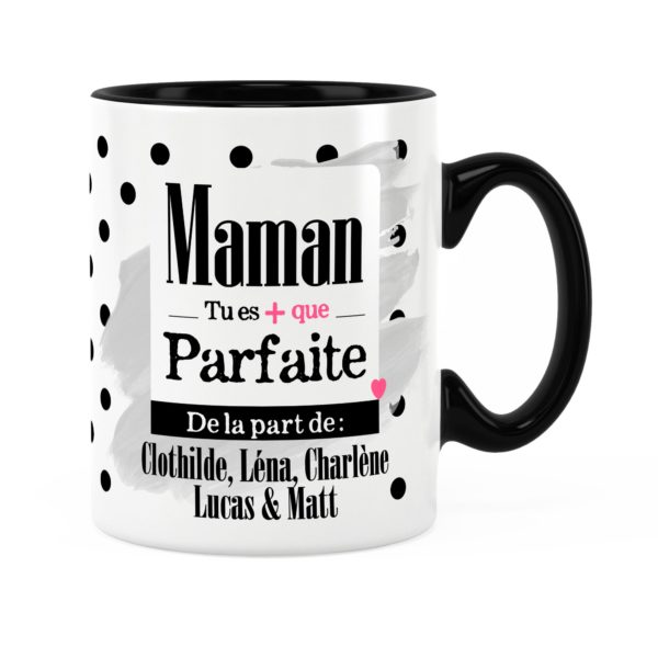 Cadeau maman | Idée cadeau mug prénom maman parfaite