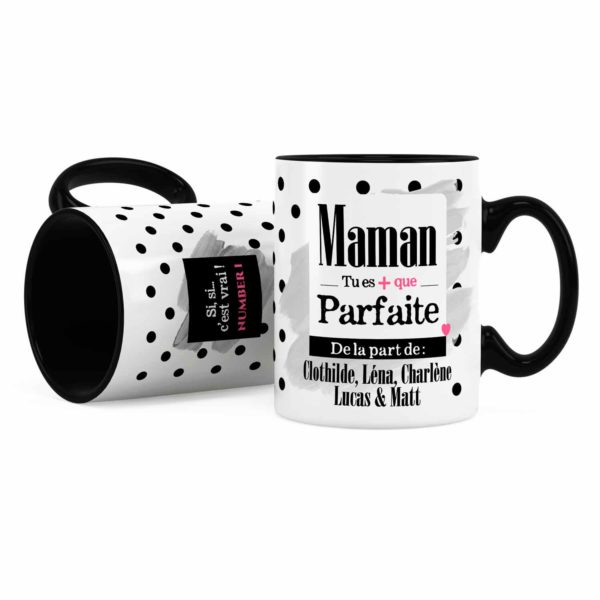 Cadeau maman | Idée cadeau mug prénom maman parfaite