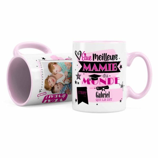 Cadeau mamie | Idée cadeau mug meilleure mamie du monde