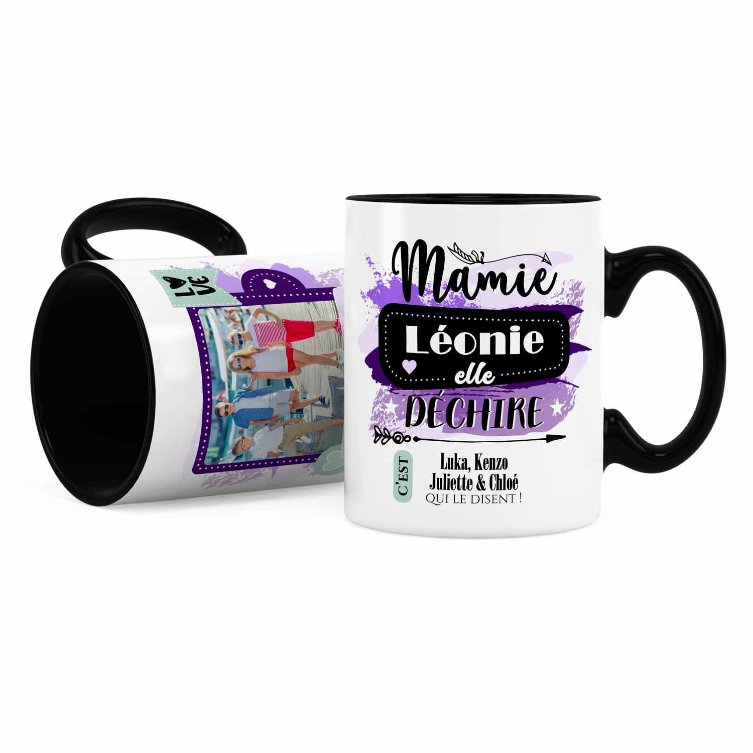 Mug Je suis une mamie qui déchire - Cadeau grand-mère