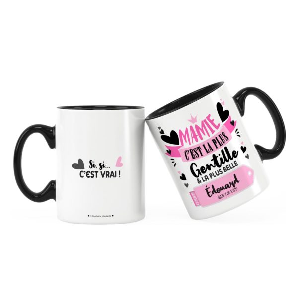 Cadeau mamie | Idée cadeau de mug mamie la plus gentille