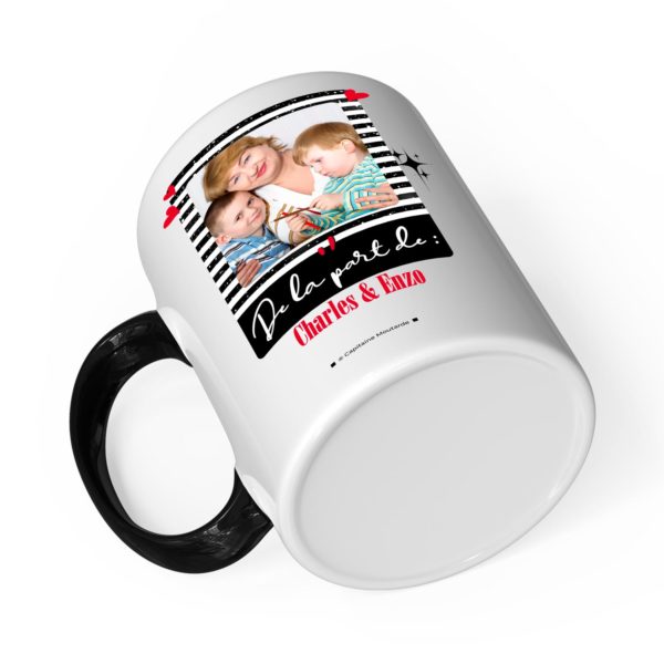 Cadeau mamie | Idée cadeau mug joyeux noël avec prénom