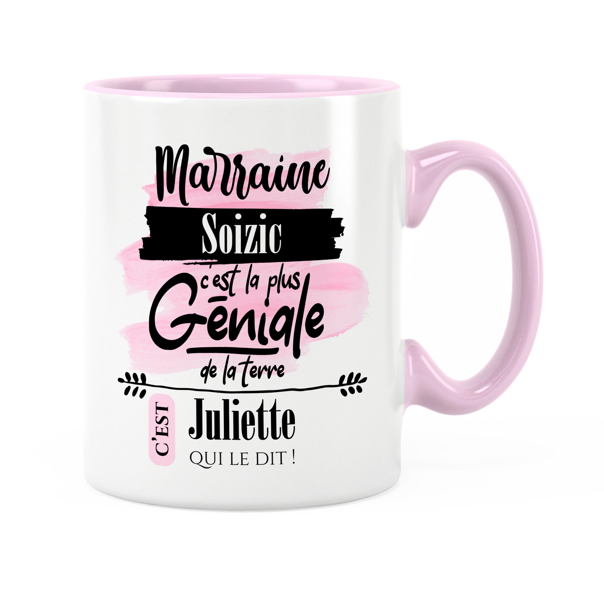 Mug tasse personnalisé cadeau marraine